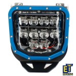 ET-RACING Dual.10 LED priekinis žibintas Husqvarna motociklams 