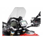 SW-Motech GPS tvirtinimas ant vairo. Juodos spalvos. Ducati Multistrada 1200 / S (10-14).