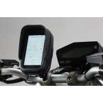 SW-Motech Universal GPS mount kit with navi case Pro S Incl. 1" ball, socket arm, navi mount, navi case.