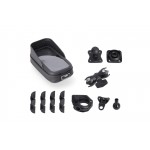 SW-Motech Universal GPS mount kit with Phone Case Incl. 2" socket arm, for handlebar/mirror thread